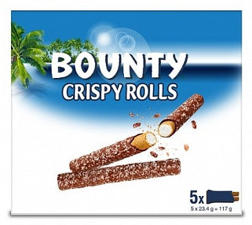 Bounty Wafer Rolls 117g