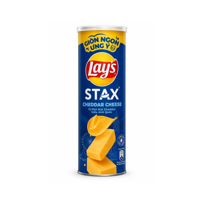 Lays Stax Cheddar Cheese 90g