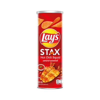 Lays Stax Hot chili Squid 90g