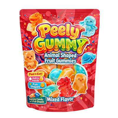 Peely Gummy Animal Mixed Flavor 60g