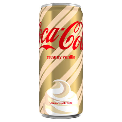 Coca Cola Holiday Creamy Vanilla 330ml