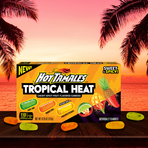 Hot Tamales Tropical Heat 120g
