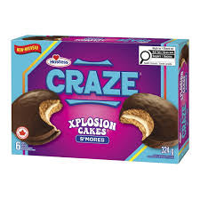 Hostess Crazy Xplosion Cakes S’mores 240g