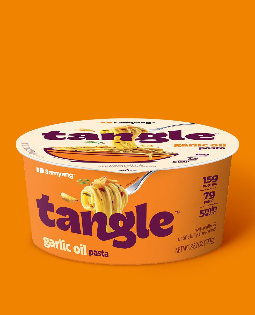 Samyang Tangle Garlic Oil Pasta Big Bowl 105g