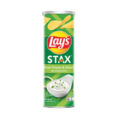 Lays Stax Sour Cream 90g