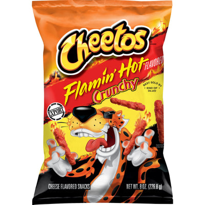 Cheetos Crunchy Flaming Hot 227g