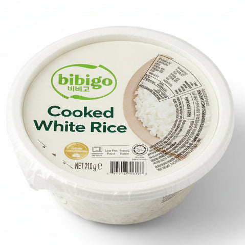 Bibigo Cooked White Rice 210g