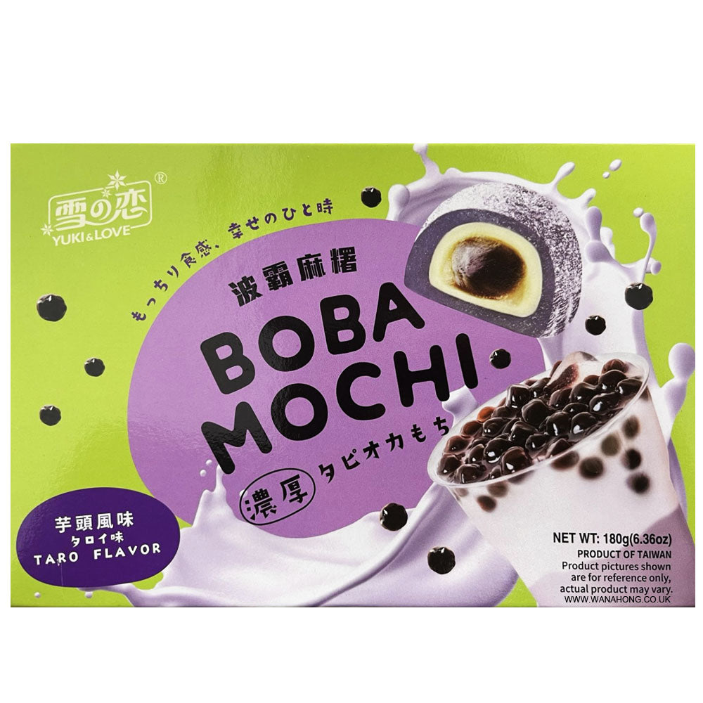 Yuki & Love Boba Mochi Matcha Flavor 180g