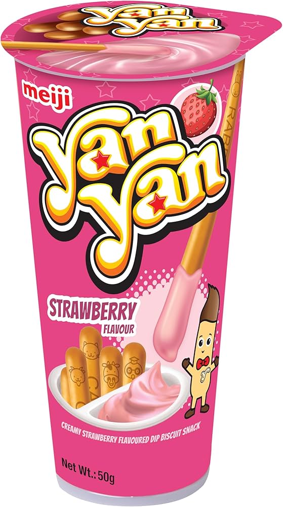 Meiji Yan Yan Strawberry 50g