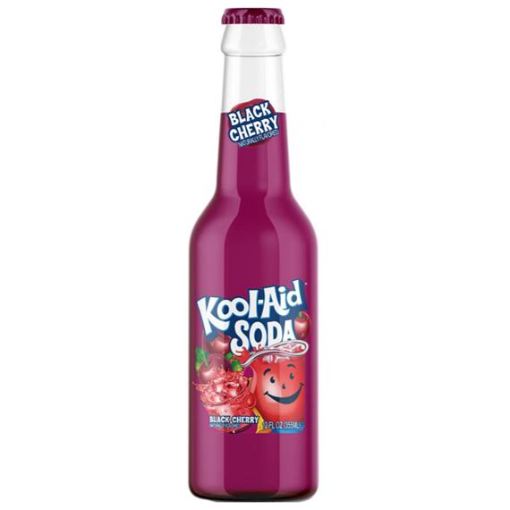 Kool-Aid Soda Black Cherry 355ml