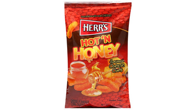 Herr's Hot 'N Honey Cheese Curls 170g