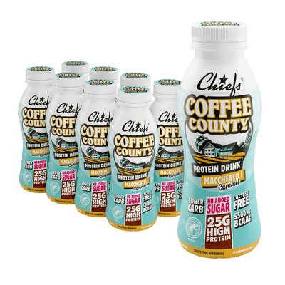 Chiefs Coffee County Protein Drink Macchiato Caramel 330ml