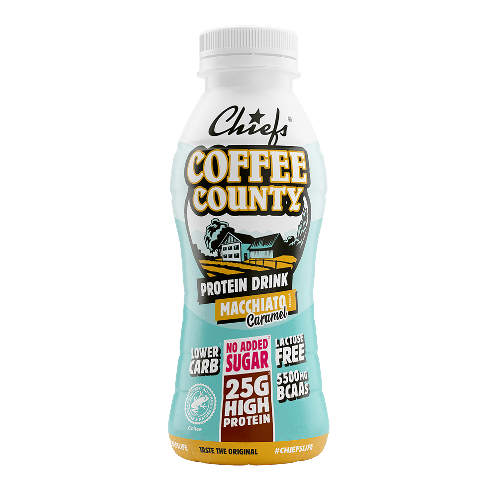 Chiefs Coffee County Protein Drink Macchiato Caramel 330ml