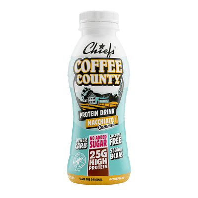 Chiefs Coffee County Protein Drink Macchiato Caramel 330ml