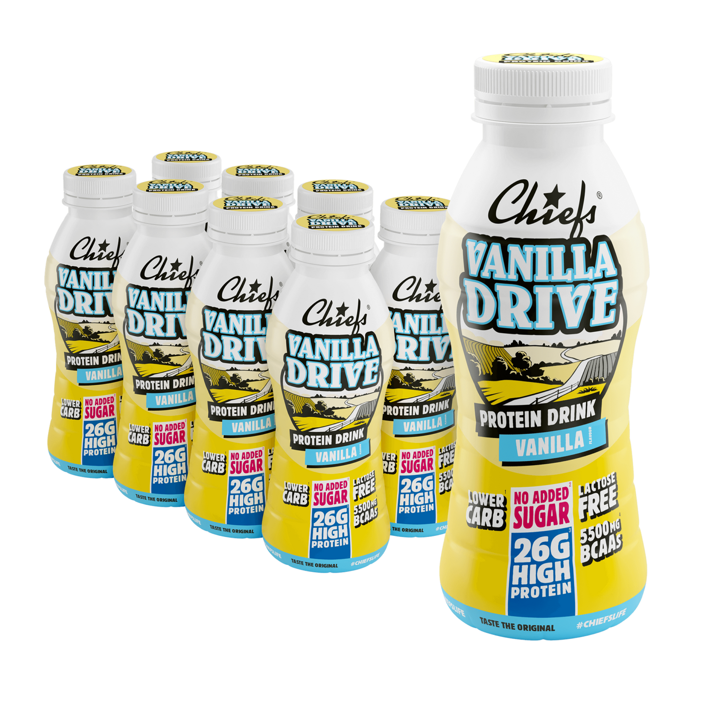 Chiefs Coffee County Protein Drink Vanilla 330ml