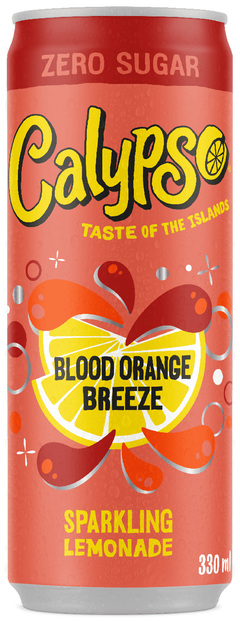 Calypso Zero Sugar Blood Orange Breeze 330ml