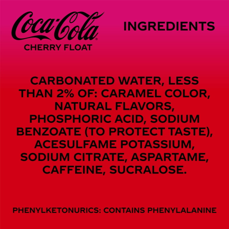 Cola Cherry Float Zero 330ml
