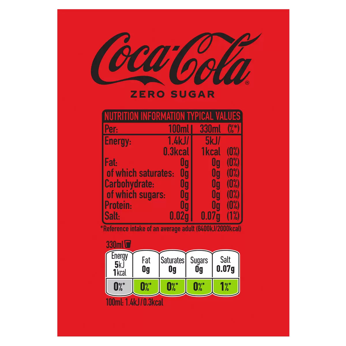 Coca-Cola Zero 330ml
