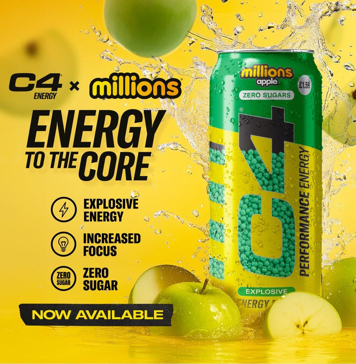 C4 Millions Apple Zero 500ml
