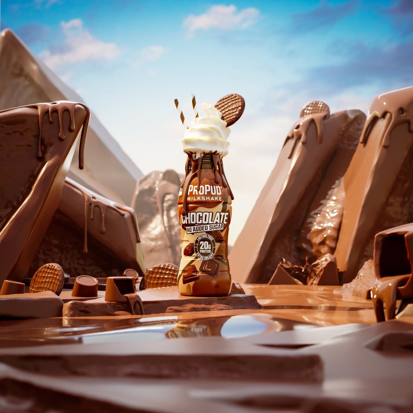 ProPud Protein Milkshake Chocolate 330ml