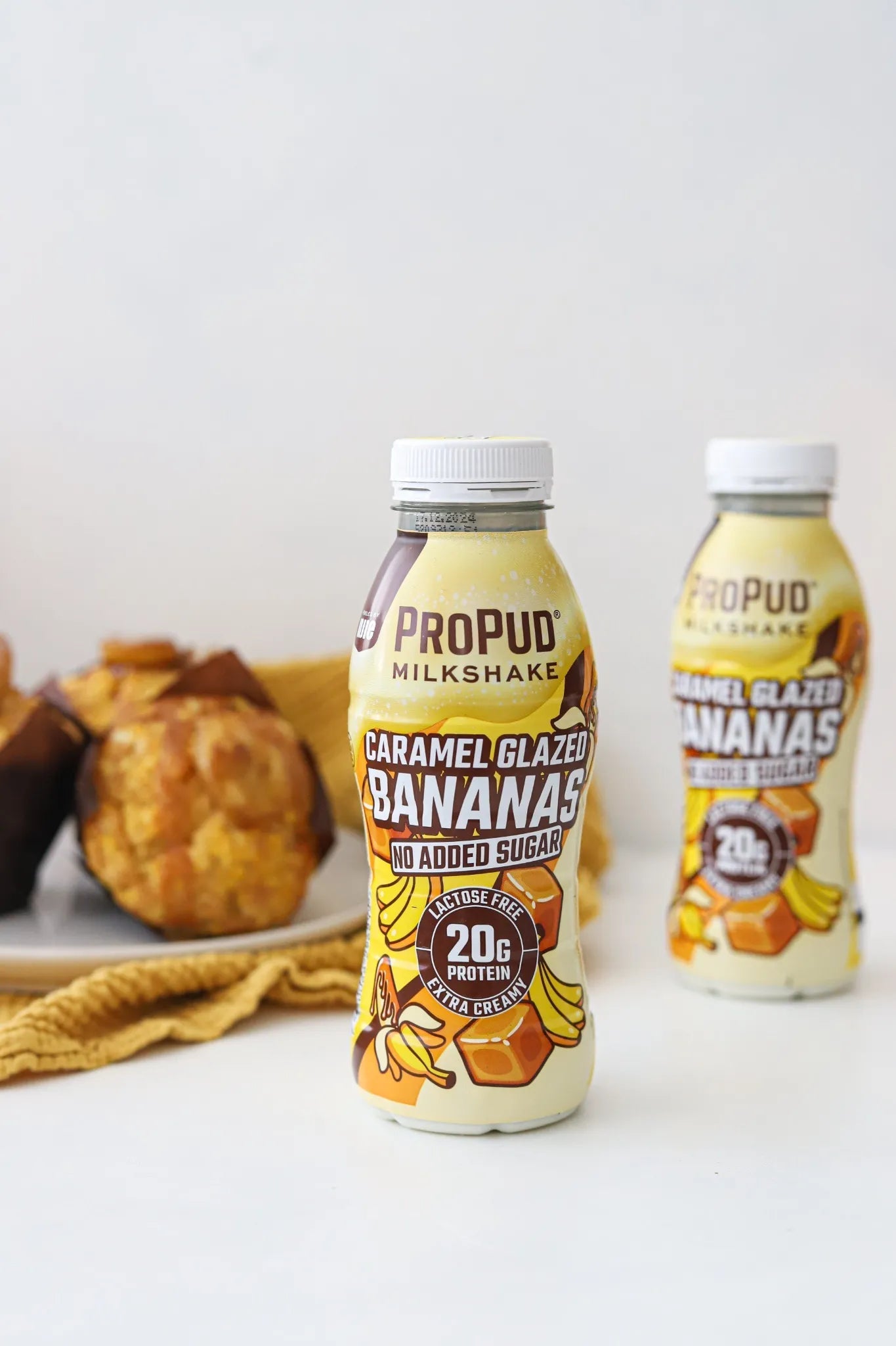 ProPud Protein Milkshake Caramel Glazed Bananas 330ml