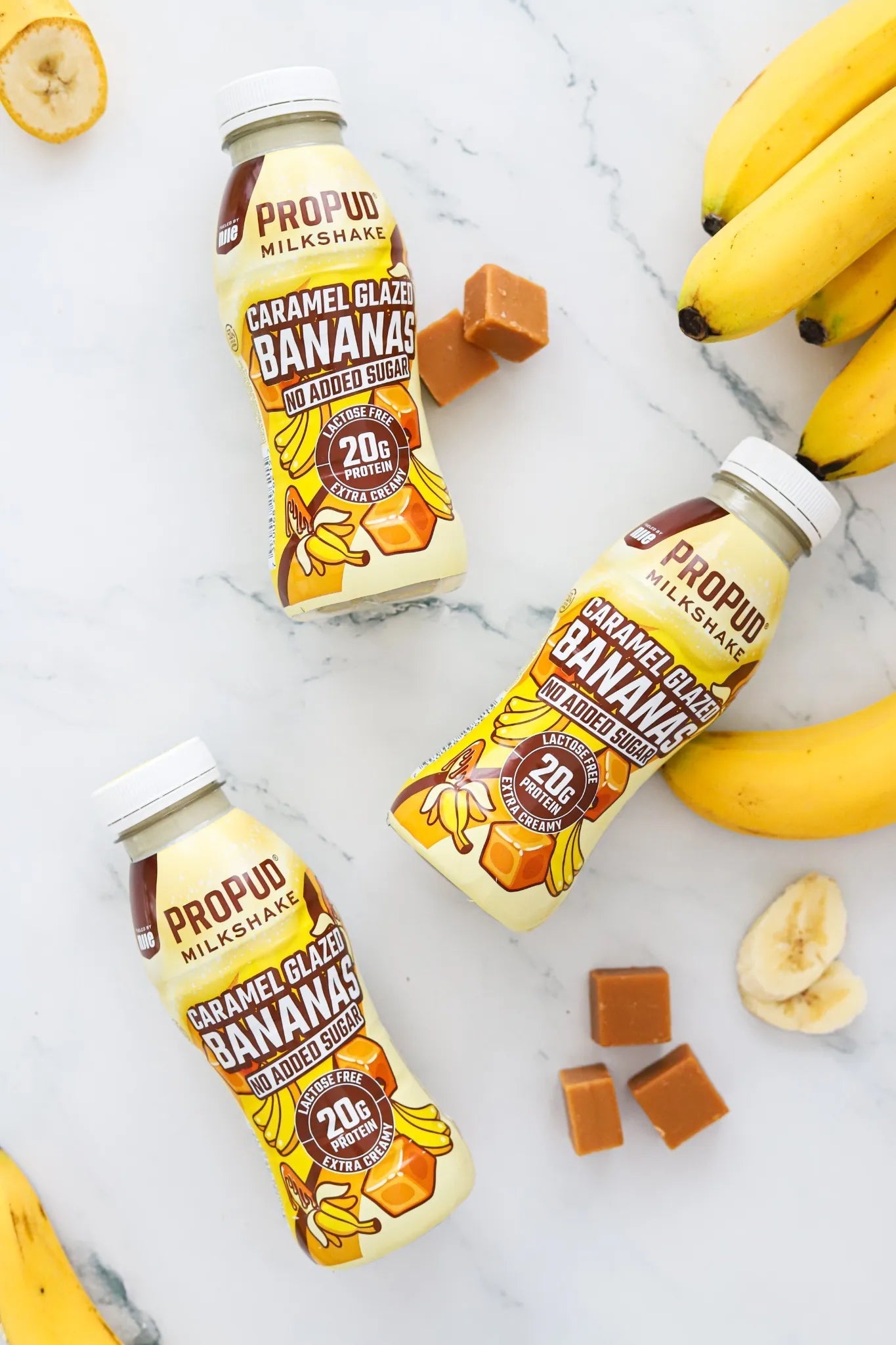 ProPud Protein Milkshake Caramel Glazed Bananas 330ml