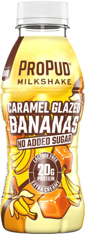 ProPud Protein Milkshake Caramel Glazed Bananas 330ml