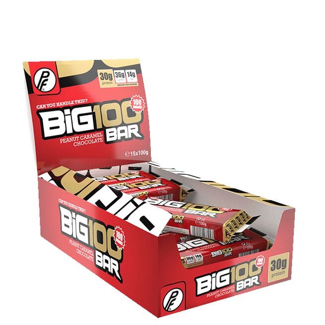 Big 100 Protein Bar Peanøtt Karamell Sjokolade 100g