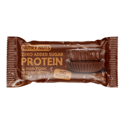 Nutry Nuts Peanut Butter Cups Double Choc Hazelnut 42g