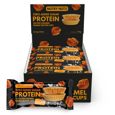 Nutry Nuts Peanut Butter Cups Salted Caramel 42g