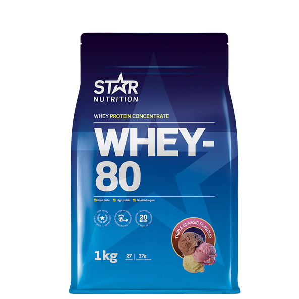 Whey-80 Triple Classic Ice Cream 1kg