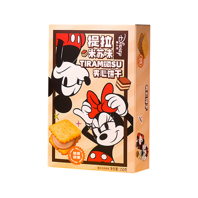 Disney Mickey Mouse Filled Biscuit Tiramisu 150g