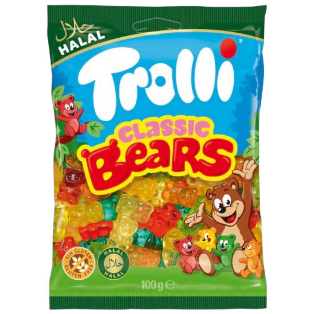 Trolli Halal Classic Bears 100g