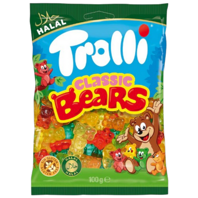 Trolli Halal Classic Bears 100g