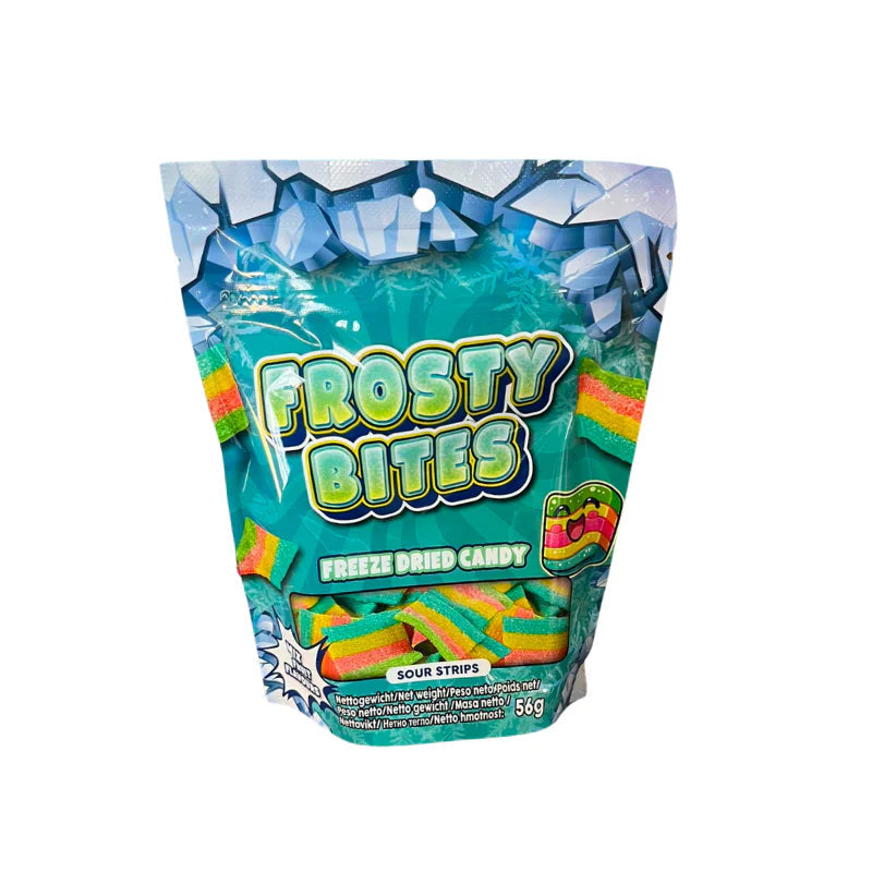 Frosty Bites Sour Strips 50g