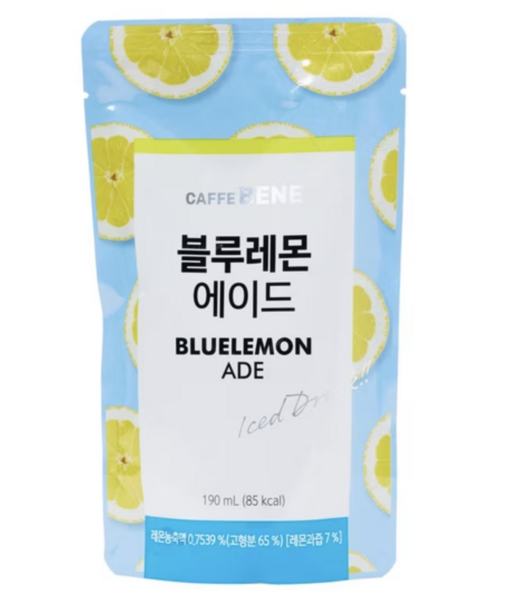 Pouch Drink Blue Lemon Flavour 230ml