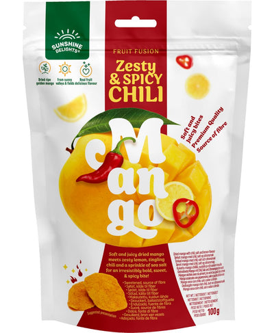 Sunshine Delights Fresh & Spicy Chili Mango 100g