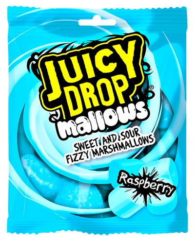 Juicy Drop Mallows Raspberry 100g