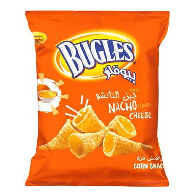 Bugles Nacho Cheese Corn Snacks 100g