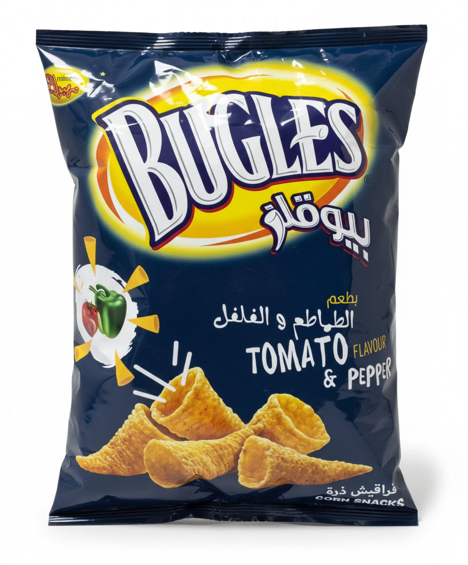 Bugles Tomato & Pepper 100g