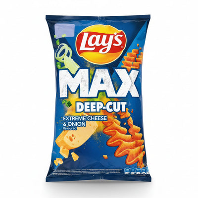 Lay's Max Deep-Cut Extreme Cheese & Onion 120g