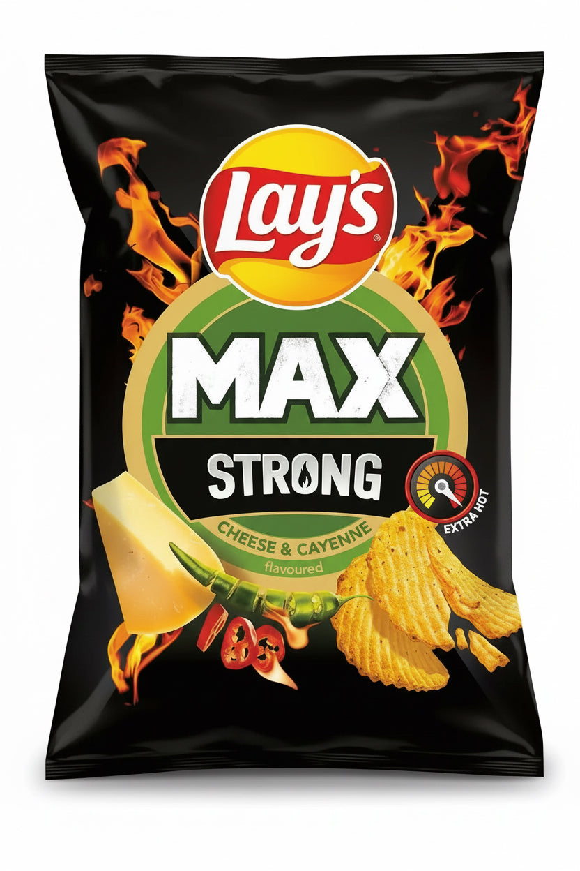 Lay's Max Strong Cheese & Cayenne 120g
