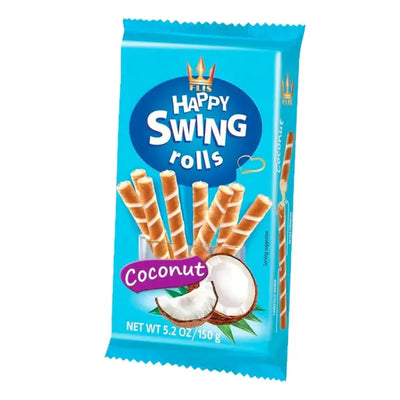 Happy Swing Rolls Coconut 150g