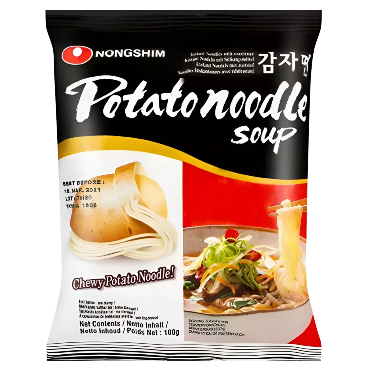 Nongshim Potato Noodle Soup 100g