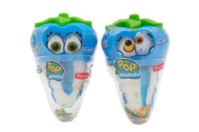 Johny Bee Pop Blueberry Lollipop & Mini Candies 1x 27g