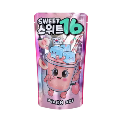 Sweet16 Peach Ade Zero Sugar 200 ml