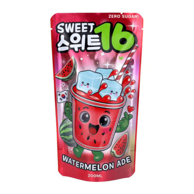 Sweet16 Watermelon Ade Zero Sugar 200 ml