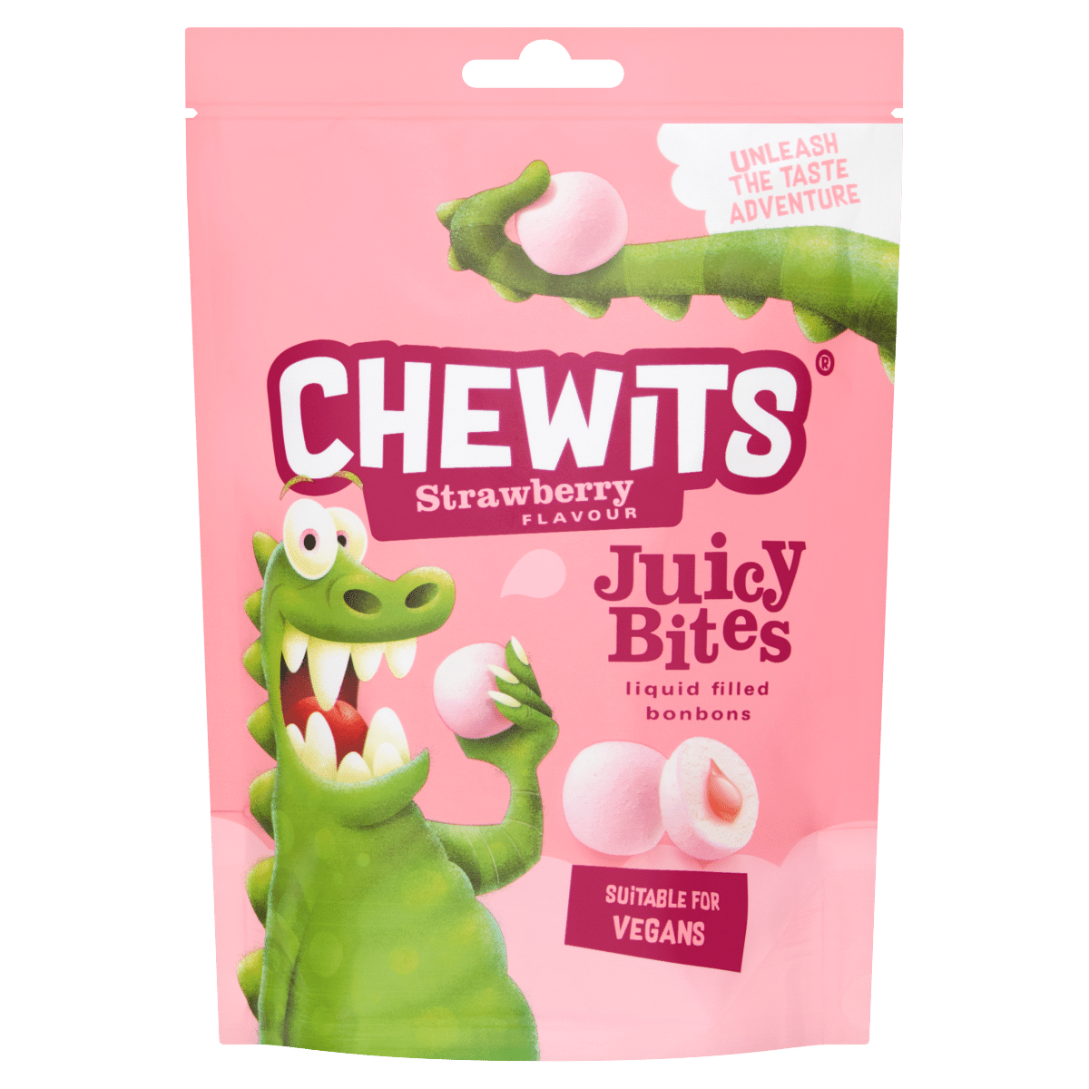 Chewits Strawberry Flavour Juicy Bites Vegan 115g