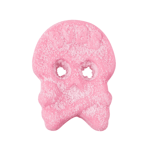 Bubs Sour Skulls Sour Raspberry Flavour 90g
