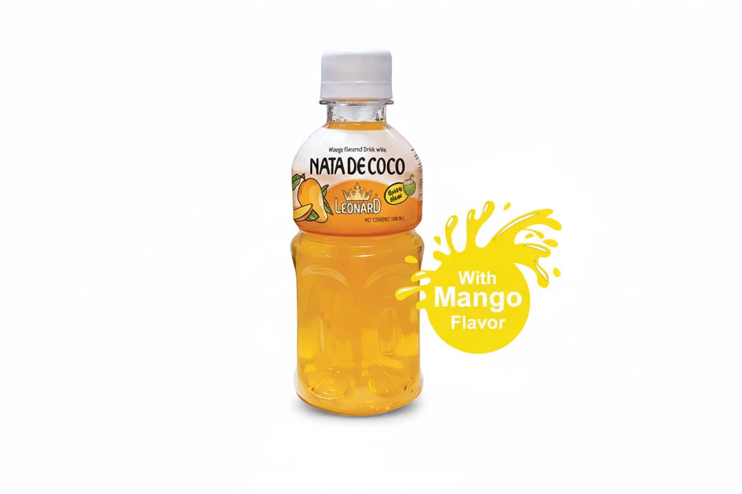 Leonard Nata de Coco Mango Flavored Drink